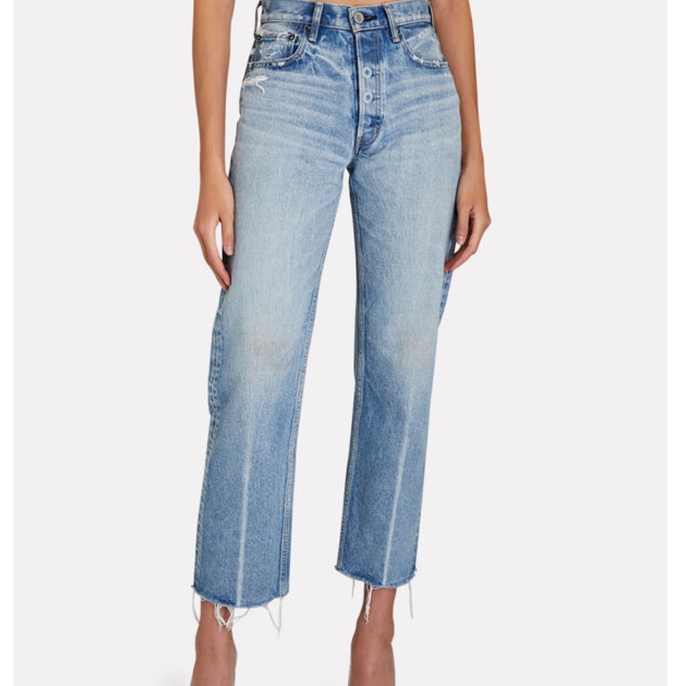 MOUSSY VINTAGE Ashley Wide Straight Leg Jeans